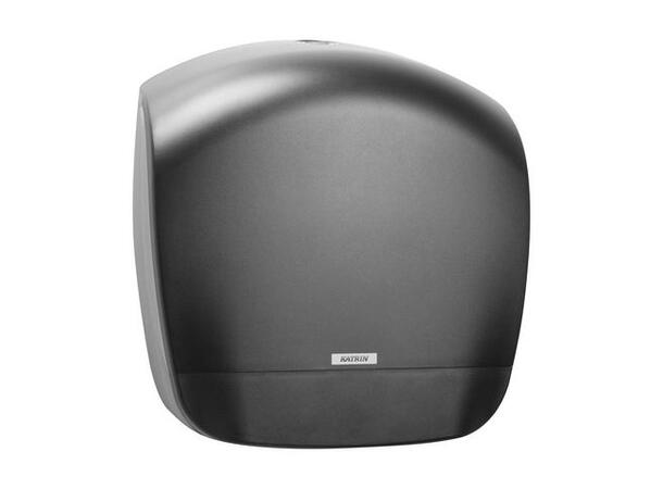 Dispenser KATRIN Gigant S sort Toalettpapirdispenser til Katrin 